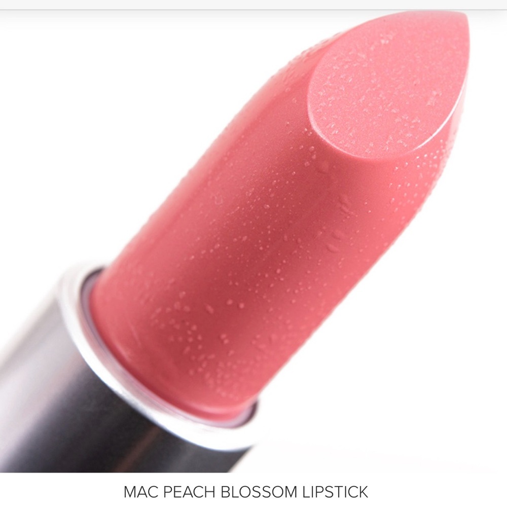 MAC Cosmetics Peach Blossom Satin Lipstick — Soft Peachy Pink